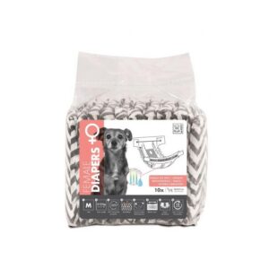 M-Pets Diapers Dişi Köpekler İçin Külot Bez (M) 10LU