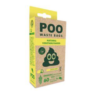 M-Pets Dışkı Toplama Poşeti 15 Yaprak Limon Kokulu 4LÜ Paket