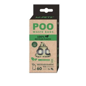 Poo 100% Recycled Dışkı Poşeti Nane Kokulu 4x15 Yaprak