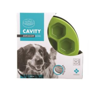 M-Pets Cavity Yavaş Yeme Mama Kabı 1200ml Green
