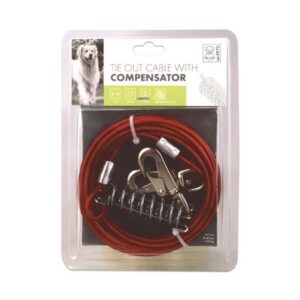 Compensator Bahçe Bağlama Halatı 5 Metre Red