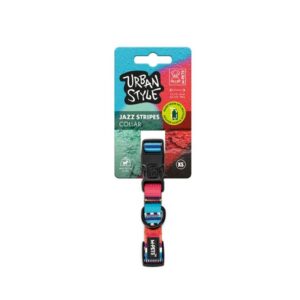M-Pets Urban Style Jazz Stripes Boyun Tasması (XS)