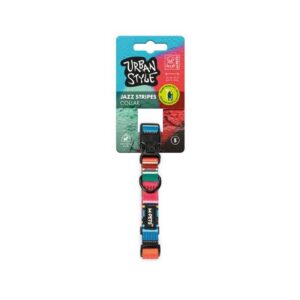 M-Pets Urban Style Jazz Stripes Boyun Tasması (S)