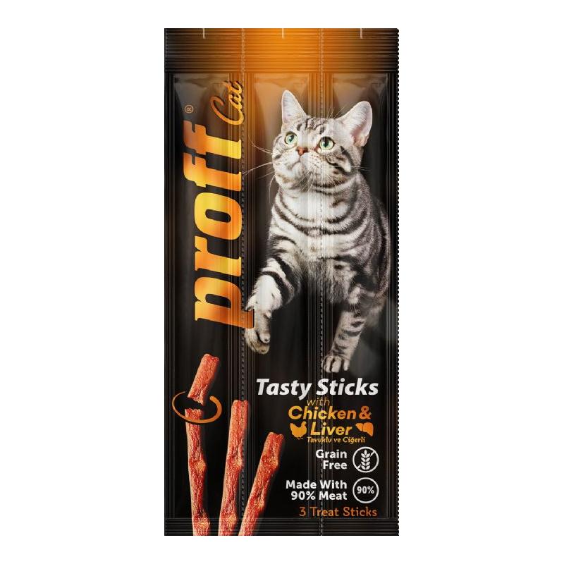 Proff Cat Sticks Tavuk Ciğer 3X5gr lora