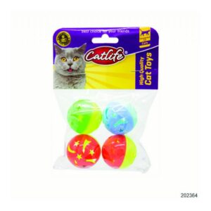 CATLİFE 4'lü paket Zilli kedi oyuncağı