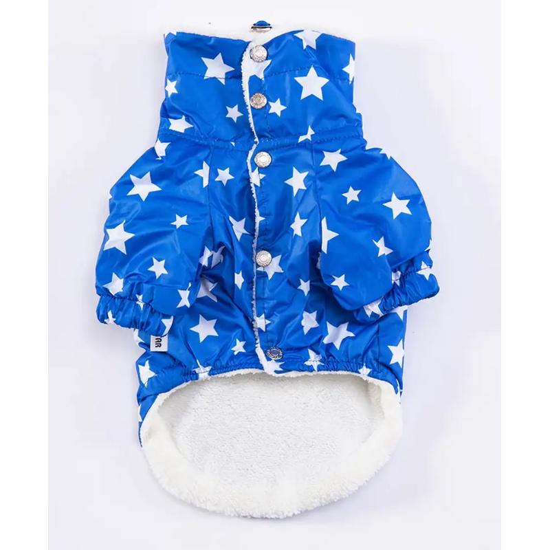 23570 Mavi Stars Büyük Irk Yağmurluk 4XL paw - Görsel 2