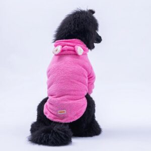 25757 Pembe LuccaTeddy Büyük Irk Hoodie 6XL