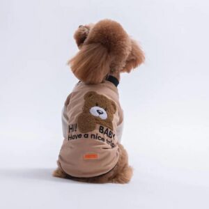 Bej Baby Teddy Sweat 2XL Beden YPAW