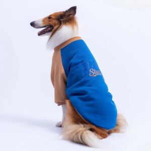 26789 Saks Mavi Boston Pawstar Büyük Irk Sweat 5XL Beden KPAW