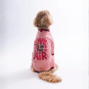 26952 Pink Love Air Büyük Irk Pijama Tulum 3XL Beden YPAW