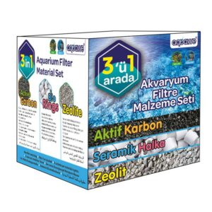 3İN1 Akvaryum Filtreleri İçin Material Set