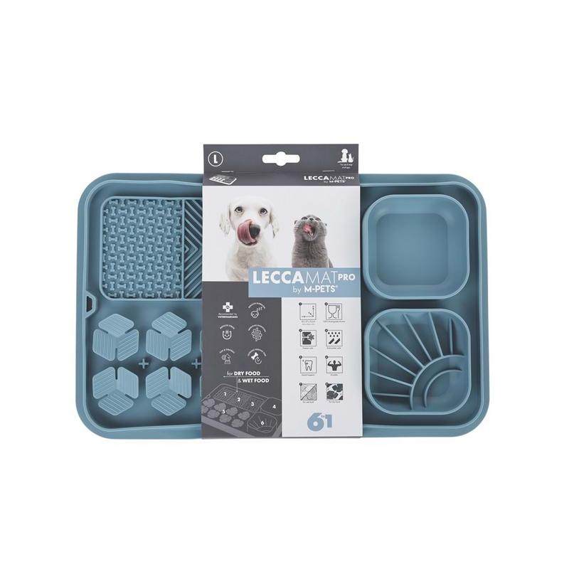 Lecca Pro 6İN1 Yavaş Beslenme ve Yalama Matı Blue L Beden