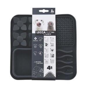 Lecca Pro 4İN1 Yavaş Beslenme ve Yalama Matı Black