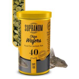 Dip Balık Yemi Supranom Chips Wafers Chips Food 250ml (40)