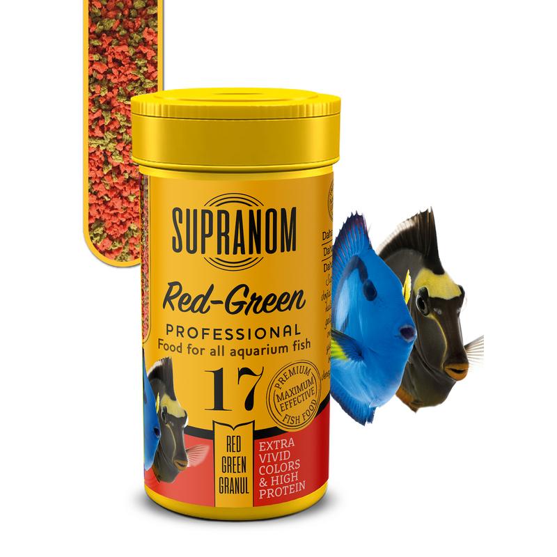 Cichlid Balık Yemi Red-Green Granul 100ml (17)