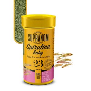 Yavru Balık Yemi Spirulina Baby Granul Food 100ml (23)