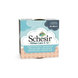 Schesir Kitten Ton Balıklı Ve Aloe Veralı Yavru Kedi Konservesi 85gr-750330