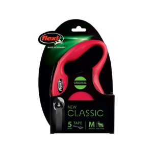 ADP-102008K Flexi New Classic 5M Serit Kırmızı Gezdirme