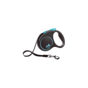 ADP- 235-120003M Flexi Black Design Otomatik Şerit Gezdirme Kayışı 5 Metre Large Mavi