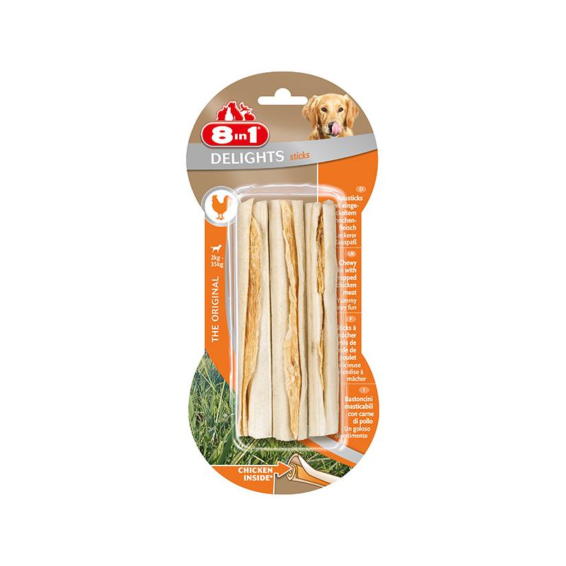 8In1 Delight Sticks Köpek Ödülü