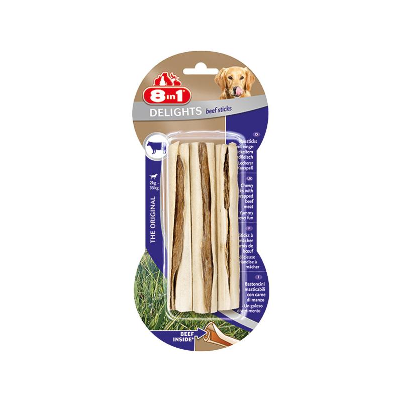 8In1 Beef Delight Sticks Kemik