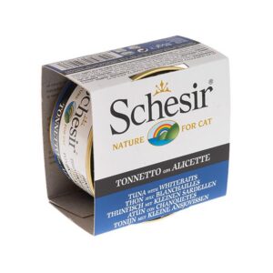 ADP-C139-Schesir For Cat Jöle İçerisinde Ton ve Ringa Balıklı Kedi Maması 85gr-750037