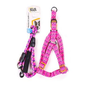 Ally Paws Harness & Leash Rope (L) 12mmx120cm