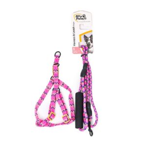 Ally Paws Harness & Leash Rope (S) 8mmx120cm
