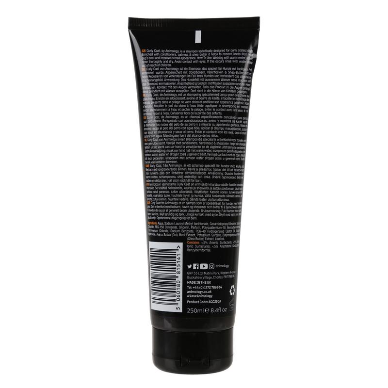 Animology Curly Coat Hacim Verici & Kabartıcı Kıvırcık Tüylü Köpek Şampuanı 250 ML - Görsel 2