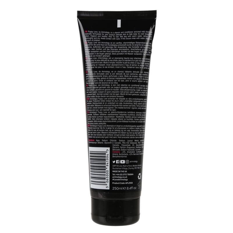 Animology Puppy Love Shampoo Yavru Köpek Şampuanı 250 ML - Görsel 2