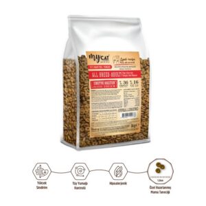 Az Tahıllı Kuzu Etli Yetişkin Kedi Maması 1kg