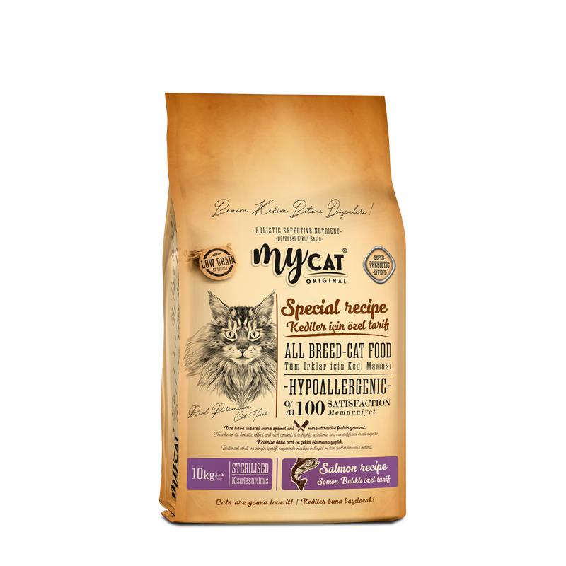 Az Tahıllı Somon Balıklı Diyet & Kısır Kedi Maması 10kg - Görsel 2