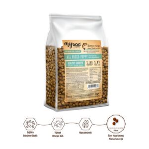 Az Tahıllı Somon Balıklı Yavru Köpek Maması 1kg