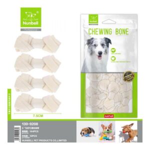 Beyaz Düğüm Kemik 7,5 CM 50'li PAKET
