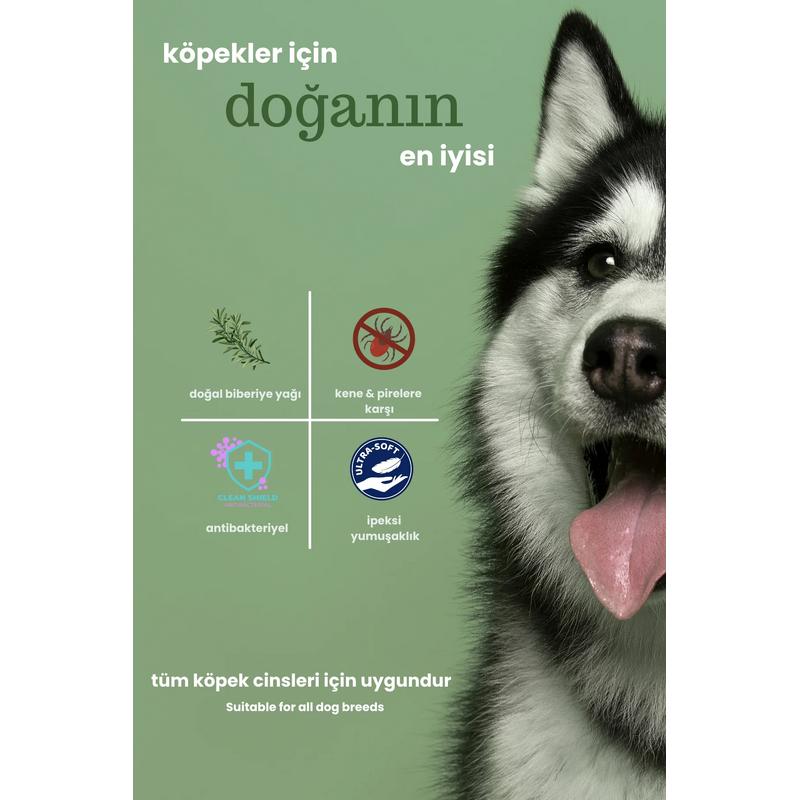 Biberiye Yağlı Köpek Şampuanı 400 ml | Tüy Dökülmesine Ve Pirelere Karşı - Görsel 2