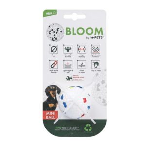 Bloom Mini Ball Oyun Topu Parçalanmaz Red/White