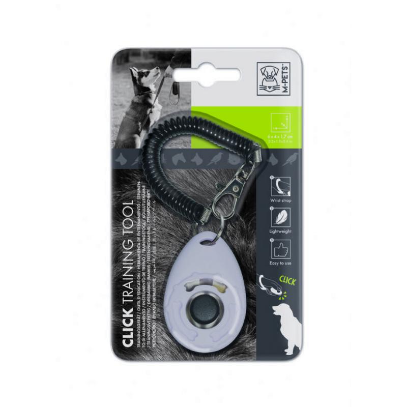 M-Pets Training Clicker Köpek Eğitim Aparatı White/Black
