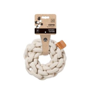 M-Pets Coto White Ring 13cm Örgü Halka Oyuncak