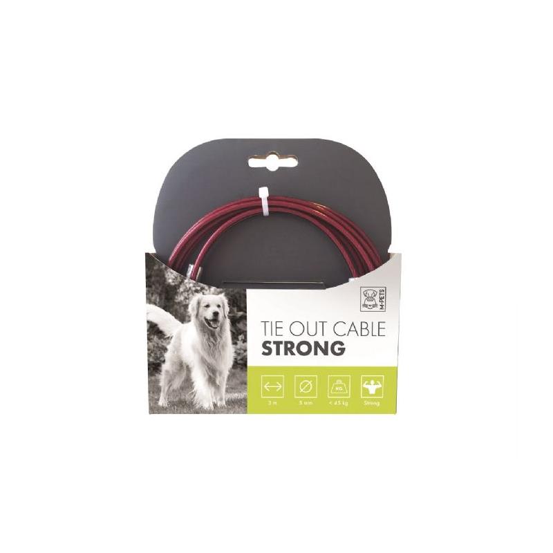 Strong Bahçe Bağlama Halatı 3 Metre Red
