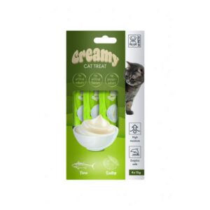 Creamy Ton Balıklı Deniz Taraklı Kedi Ödülü 4x15g