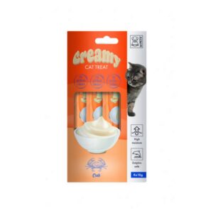 Creamy Yengeçli Kedi Ödülü 4x15g