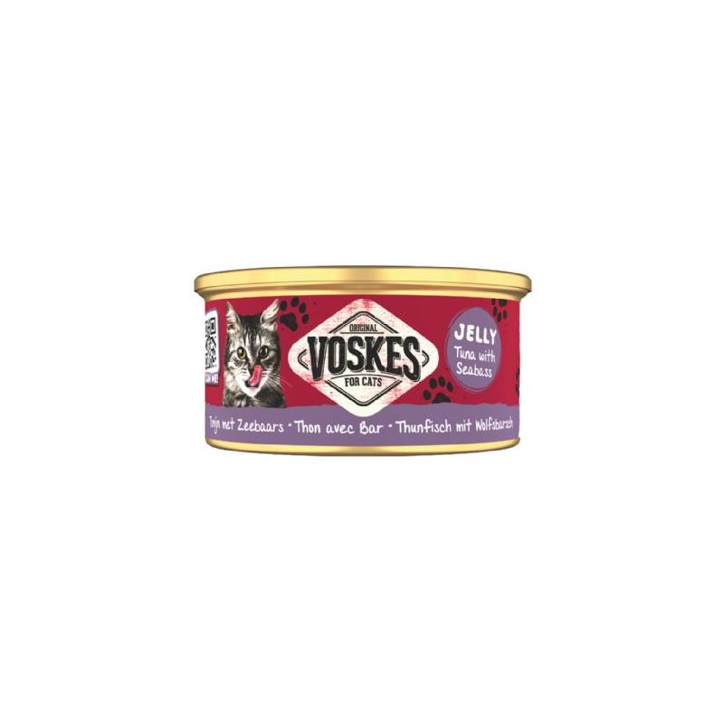 Voskes Ton Balığı Ve Levrek Kedi Konservesi 85gr