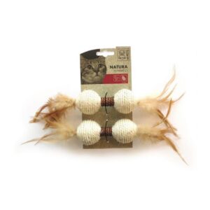 M-Pets Natura Dumbbells Kedi Oyuncağı Mix Color