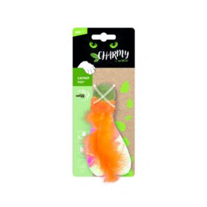 M-Pets Charmy Firefly Catnipli Kedi Oyuncağı Orange
