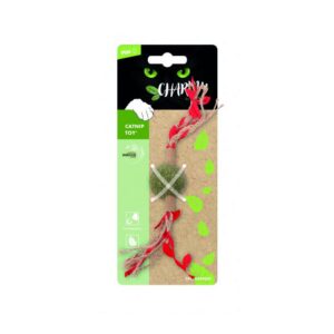 M-Pets Charmy Brancy Catnipli Kedi Oyuncağı Red