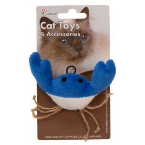 Catnipli Peluş Yengeç 11cm