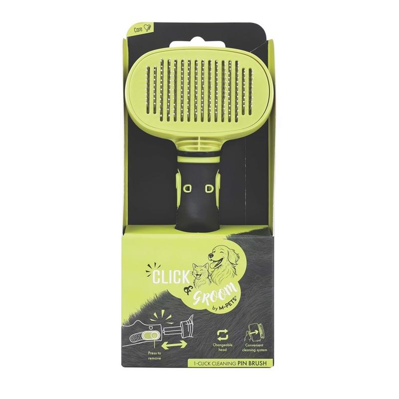 Click And Groom Kedi ve Köpek Basmalı Masaj Uçlu Fırça