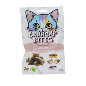 Crunchy Bites Ageing 5 Fonksiyonel Kedi Ödülü 60 GR