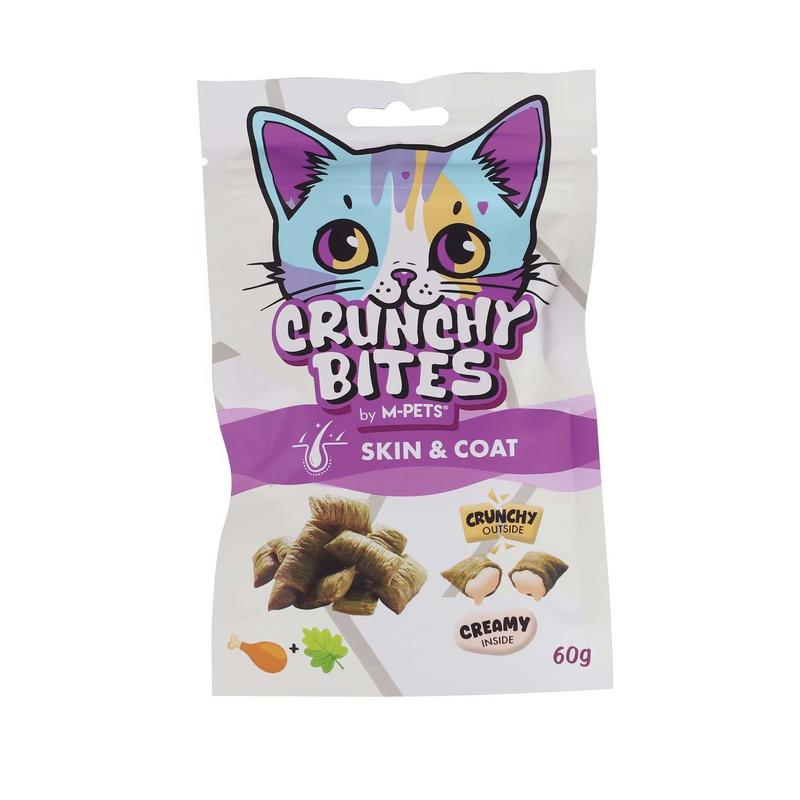Crunchy Bites Skin Coat Fonksiyonel Kedi Ödülü 60gr