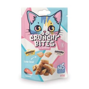 Crunchy Bites Somonlu Kedi Ödülü 60gr